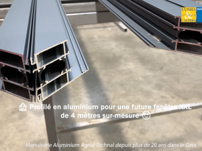 🔧 Les profilés en aluminium : l'alliance de la robustesse et du design pour vos fenêtres 🏠