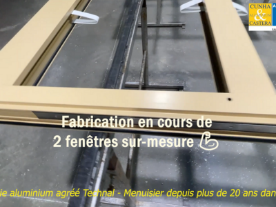 Fabrication sur-mesure : deux fenêtres pour un confort optimal ! 🔹