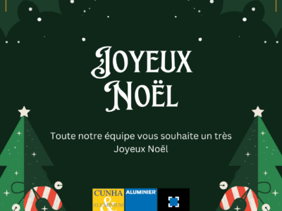 🎄🎅 Joyeux Noël et cap sur 2025 avec une pluie de projets en aluminium ! 🎅🎄