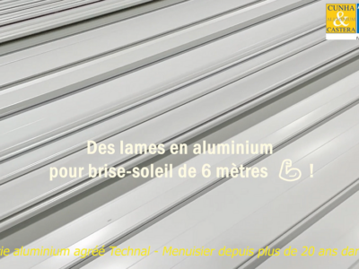 🏗️ Quand nos brise-soleil tutoient les records... et nos plafonds d’atelier ! 🏗️